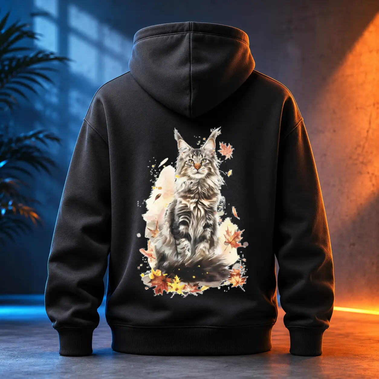 Unisex mikina - Harvest Cat