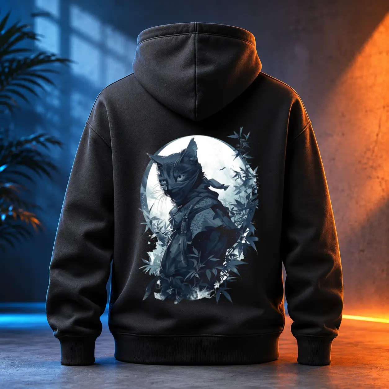Unisex mikina - Ninja Cat