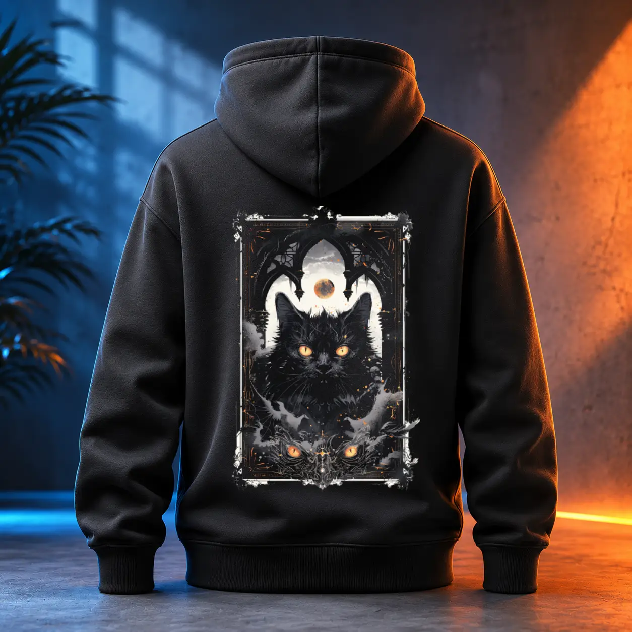 Unisex mikina - Tarot Cat