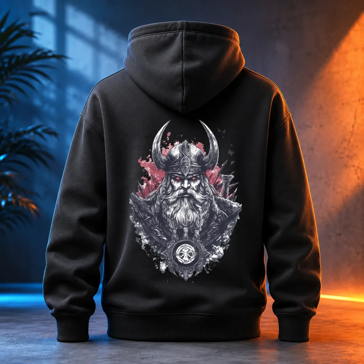 Unisex mikina - Krvavý Viking