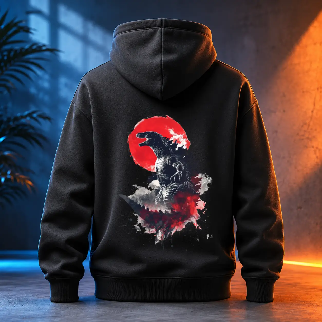 Unisex mikina - Godzilla za úsvitu