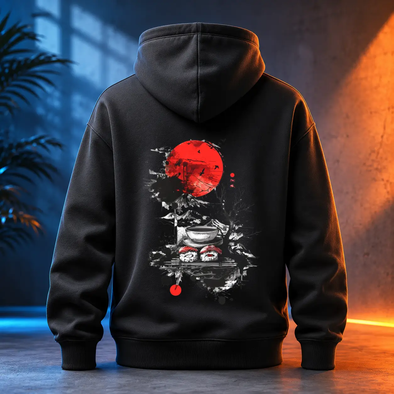 Unisex mikina - Sushi po Japonsku