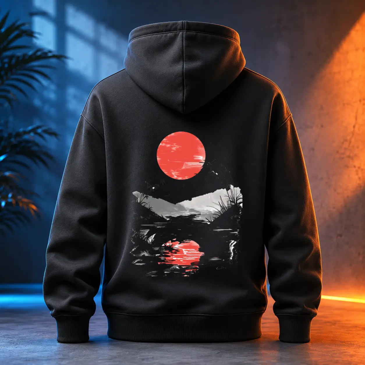 Unisex mikina - Japonské moře