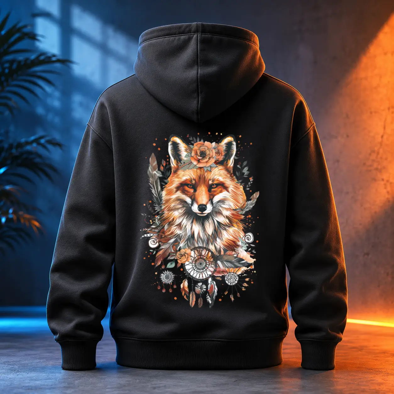 Unisex mikina - Liška vědma