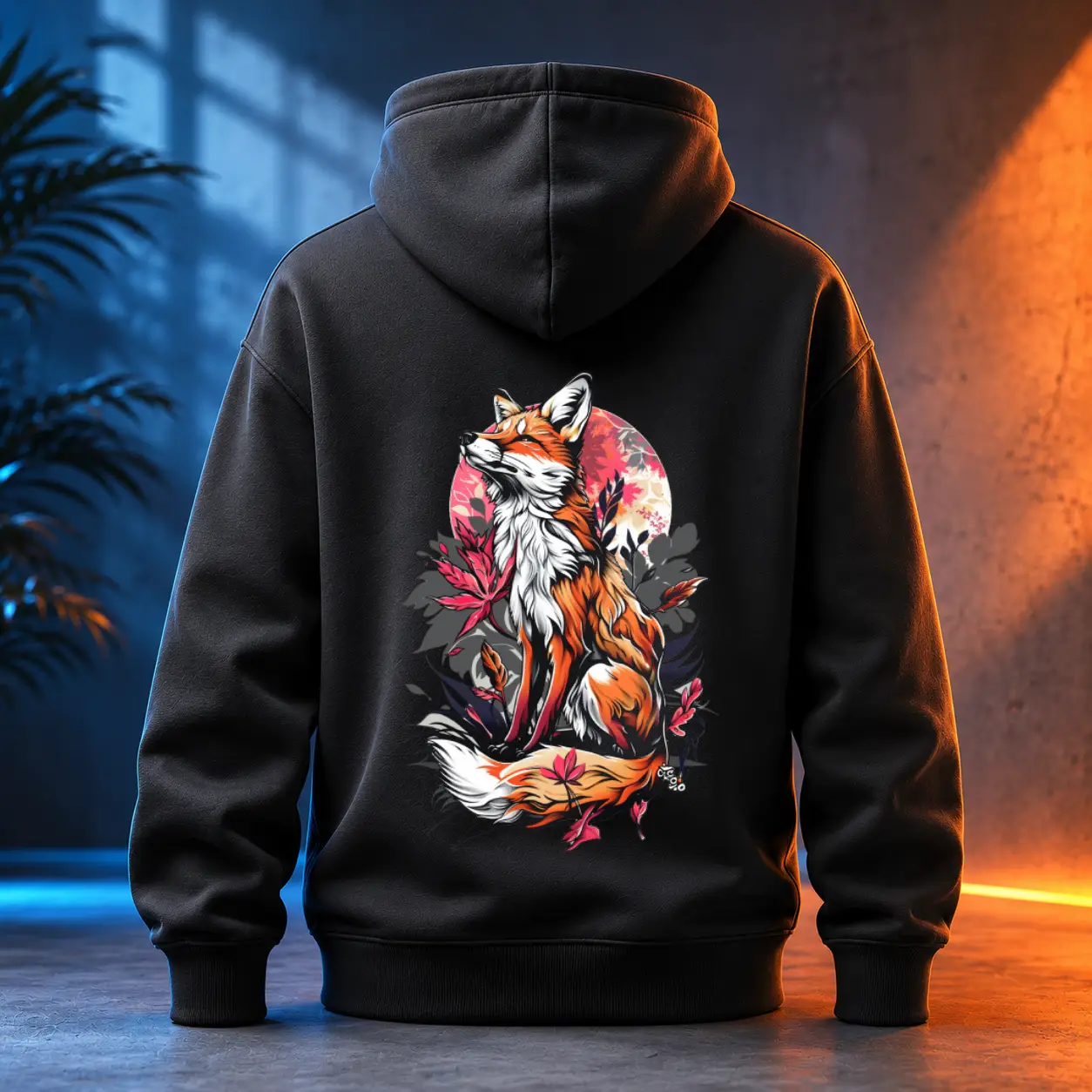 Unisex mikina - Ztracená liška