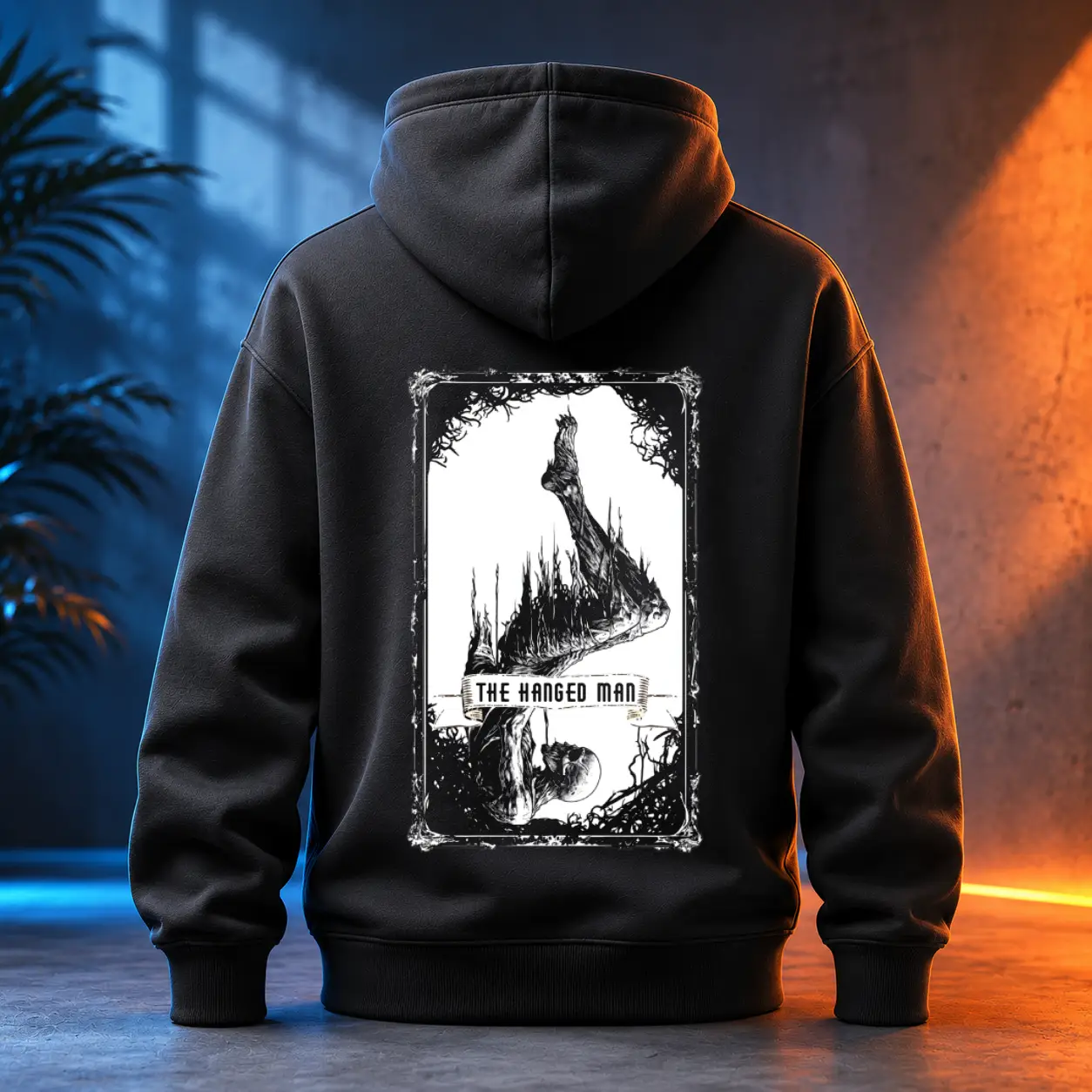 Unisex mikina - Hanged Man - Viselec - Tarot - Velká arkána