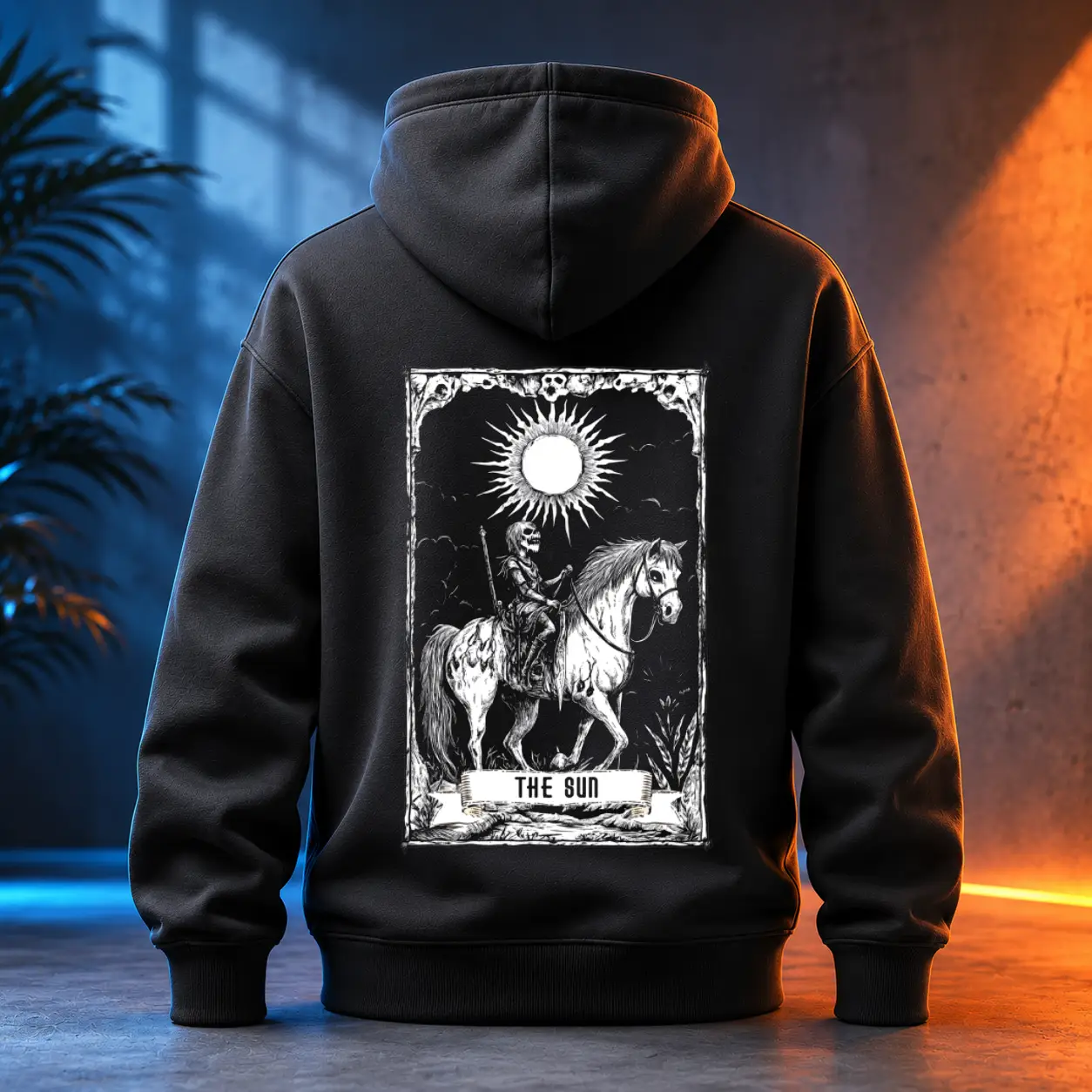 Unisex mikina - The Sun - Slunce - Tarot - Velká Arkána