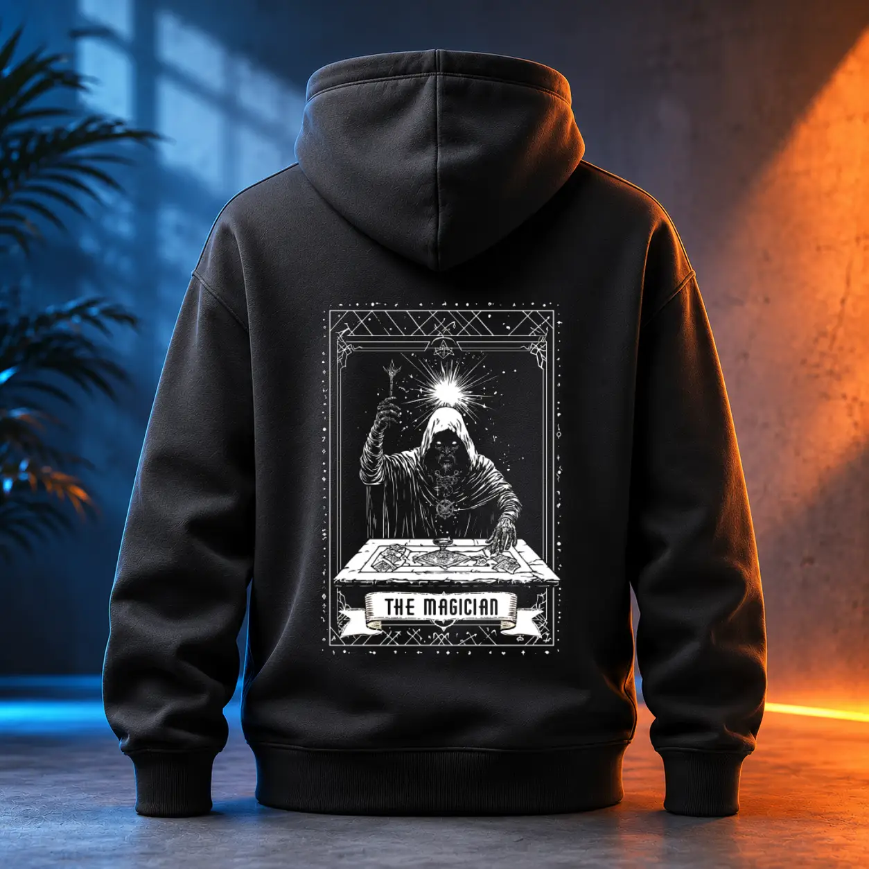 Unisex mikina - The Magican - Mág - Tarot - Velká Arkána