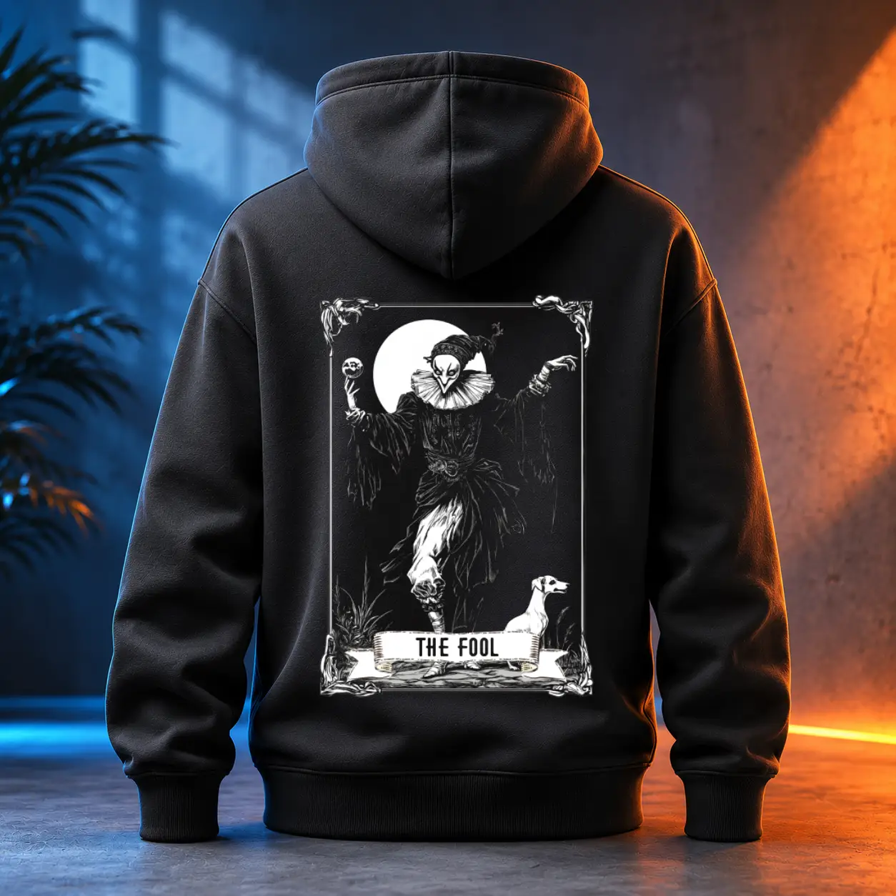 Unisex mikina - The Fool - Blázen - Tarot - Velká Arkána