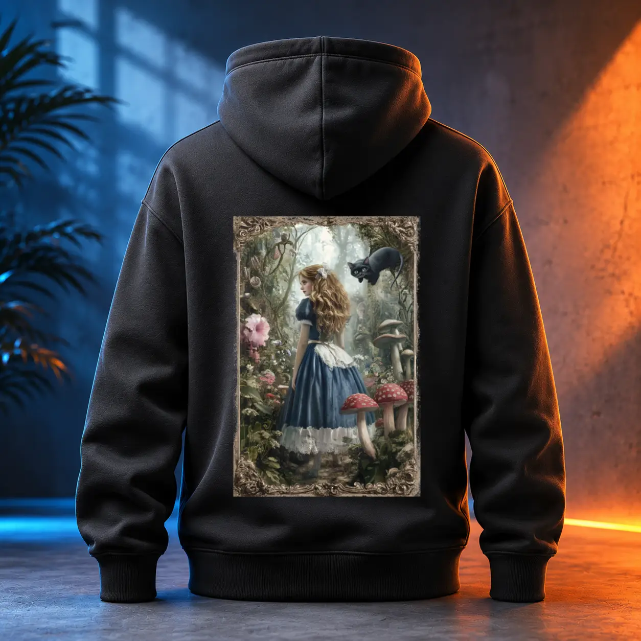 Unisex mikina - Alenka v říši divů – Alice in Wonderland