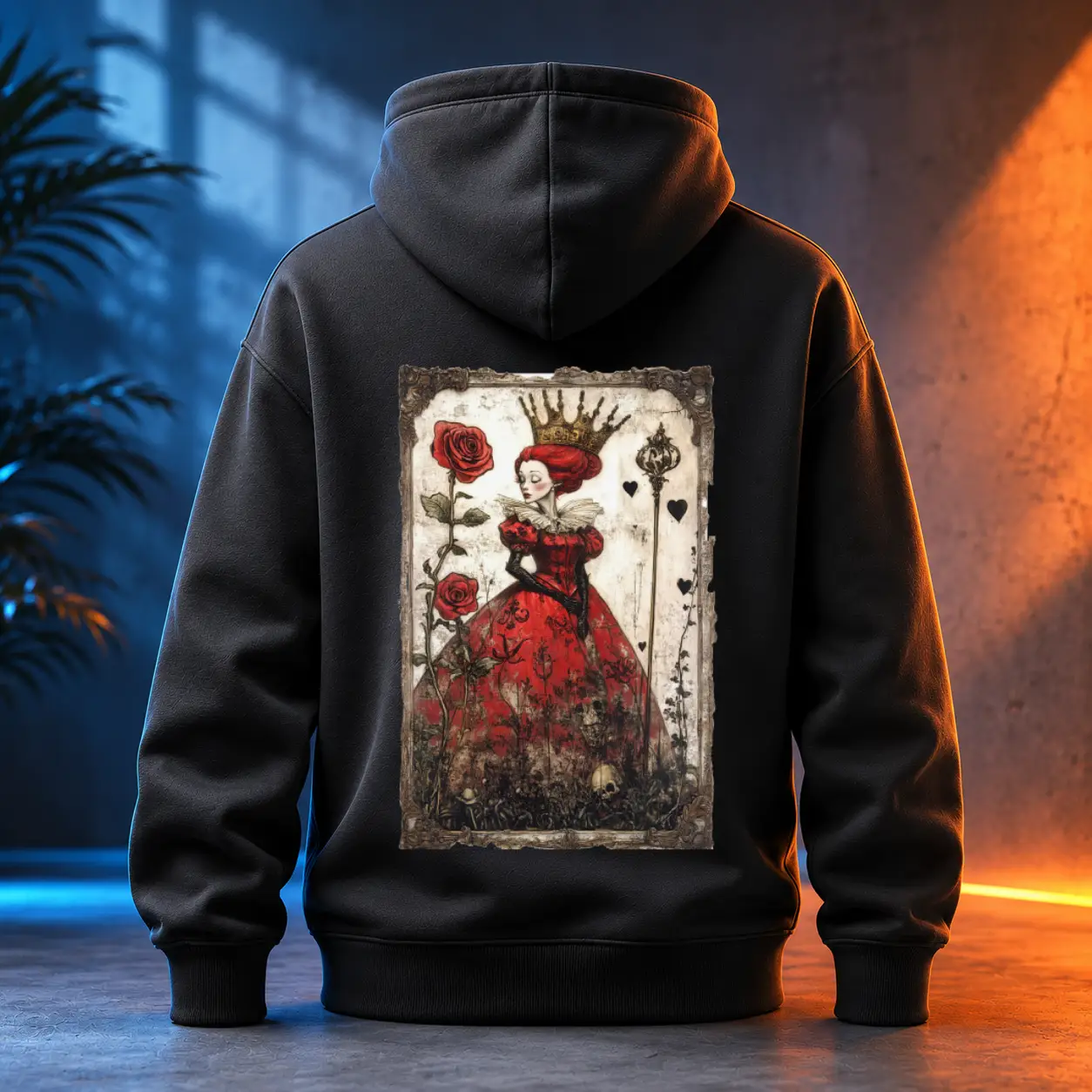 Unisex mikina - Červená vládne – Red Reigns