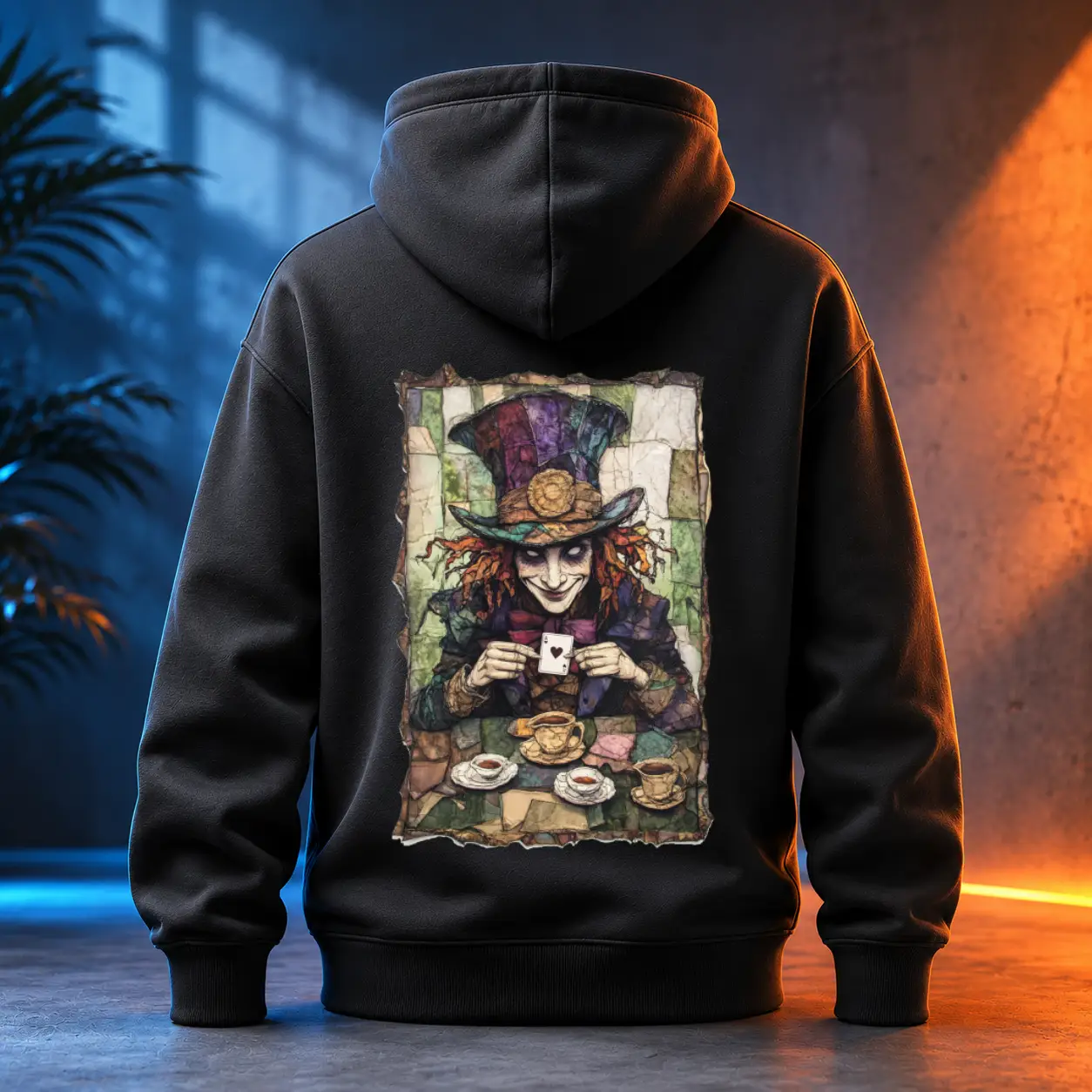 Unisex mikina - Kloboučníkův čaj – Hatter’s Tea Time
