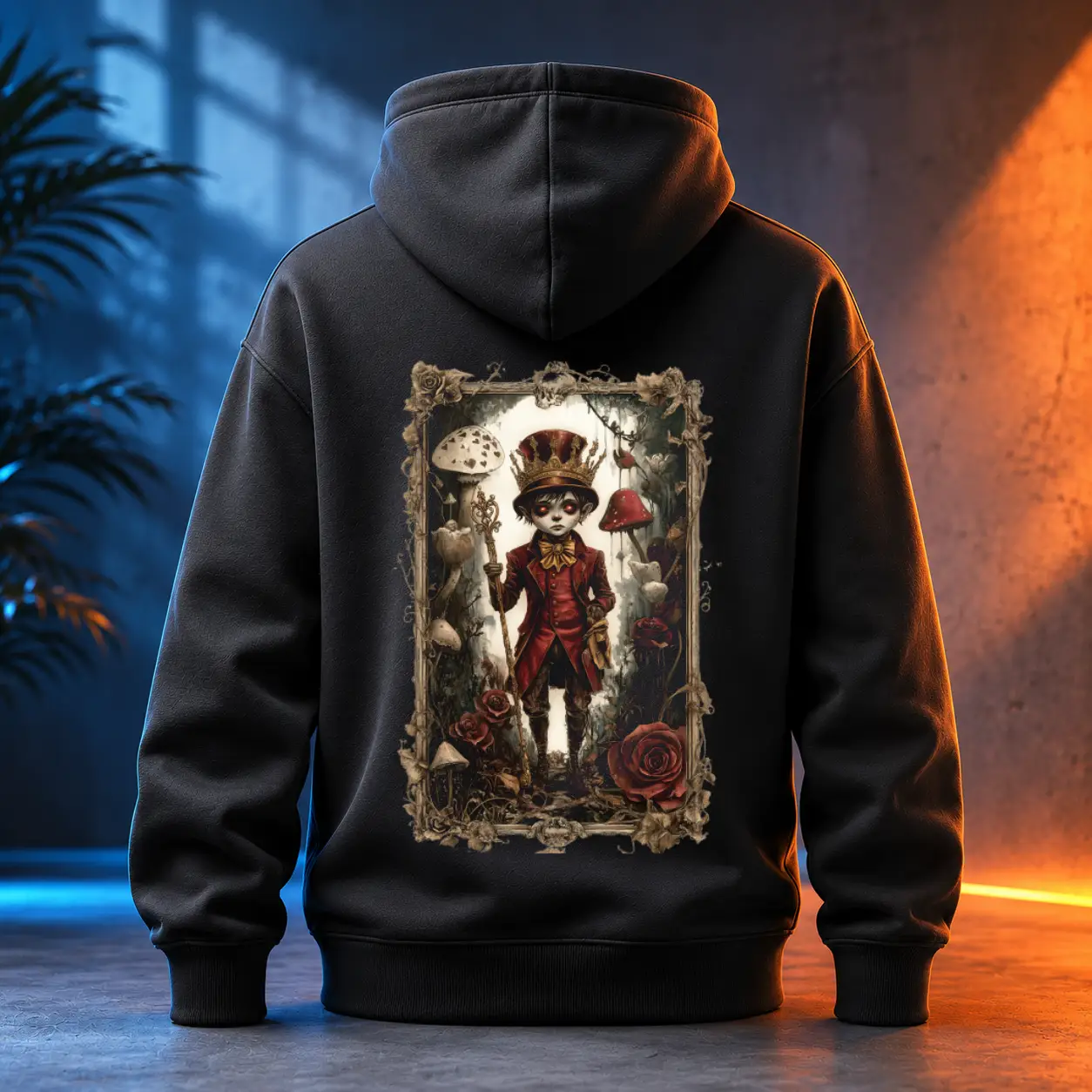 Unisex mikina - Král ve stínu – The Silent King