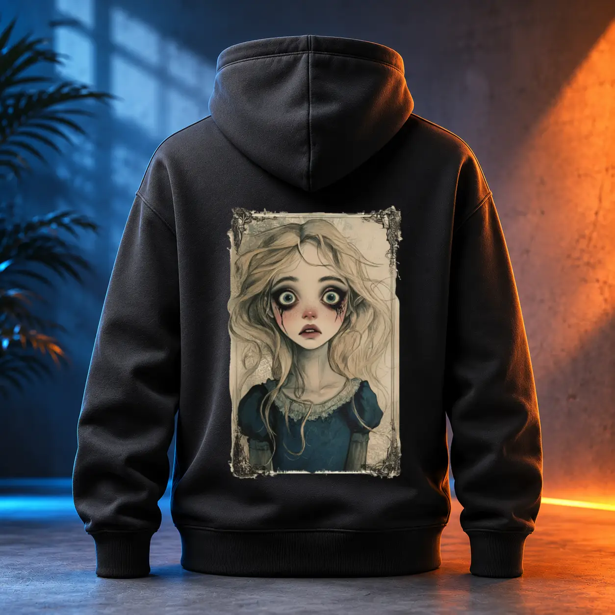 Unisex mikina - Zvědavá Alenka – Curious Alice