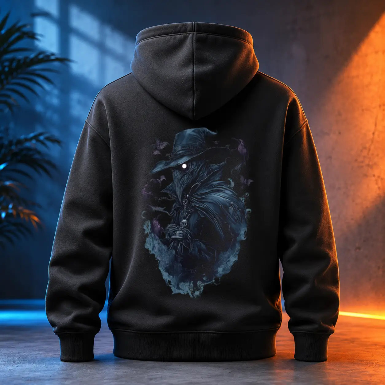 Unisex mikina - Havraní Smrtka – Plague Doctor - Morový Doktor