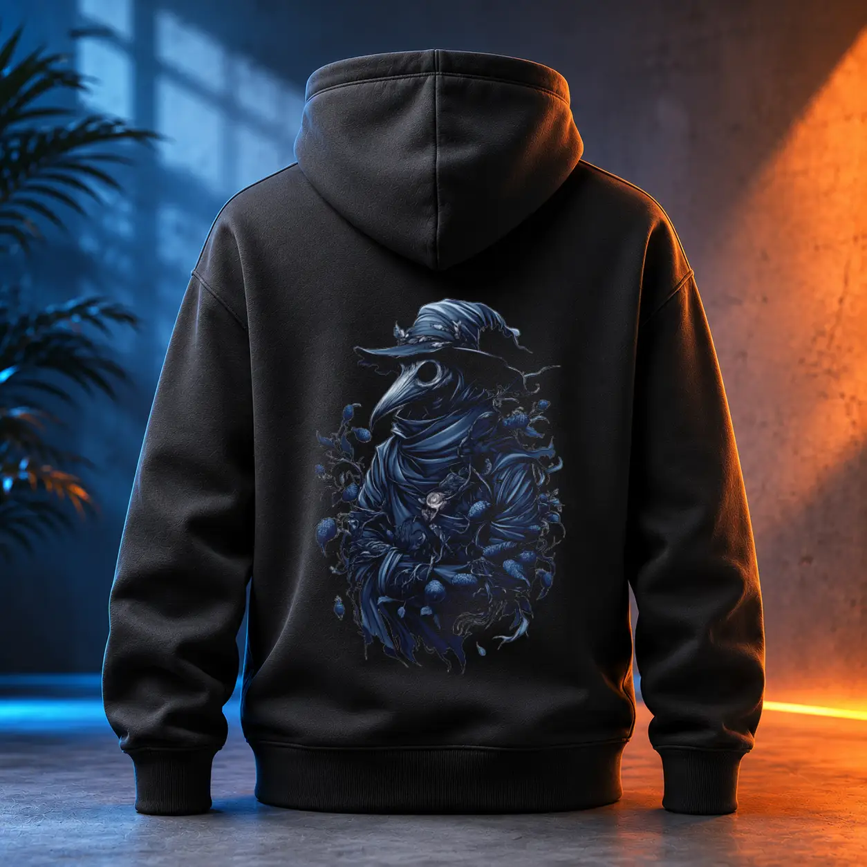 Unisex mikina - Posel Moru – Plague Doctor - Morový Doktor