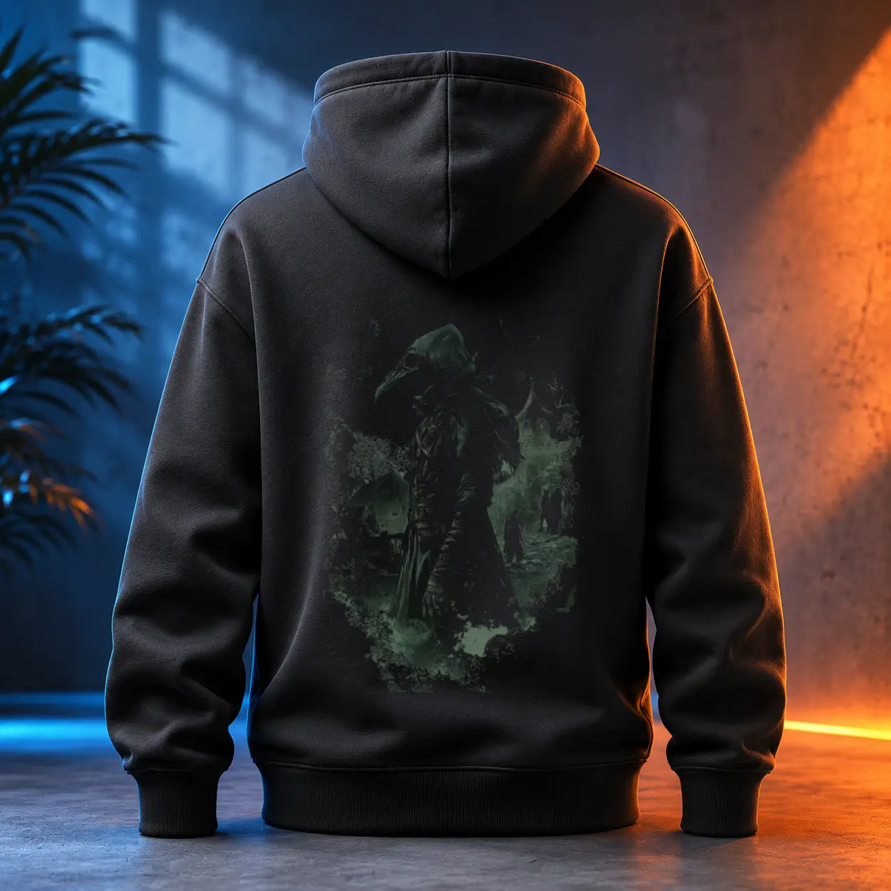 Unisex mikina - Poslední Ochránce – Plague Doctor - Morový Doktor