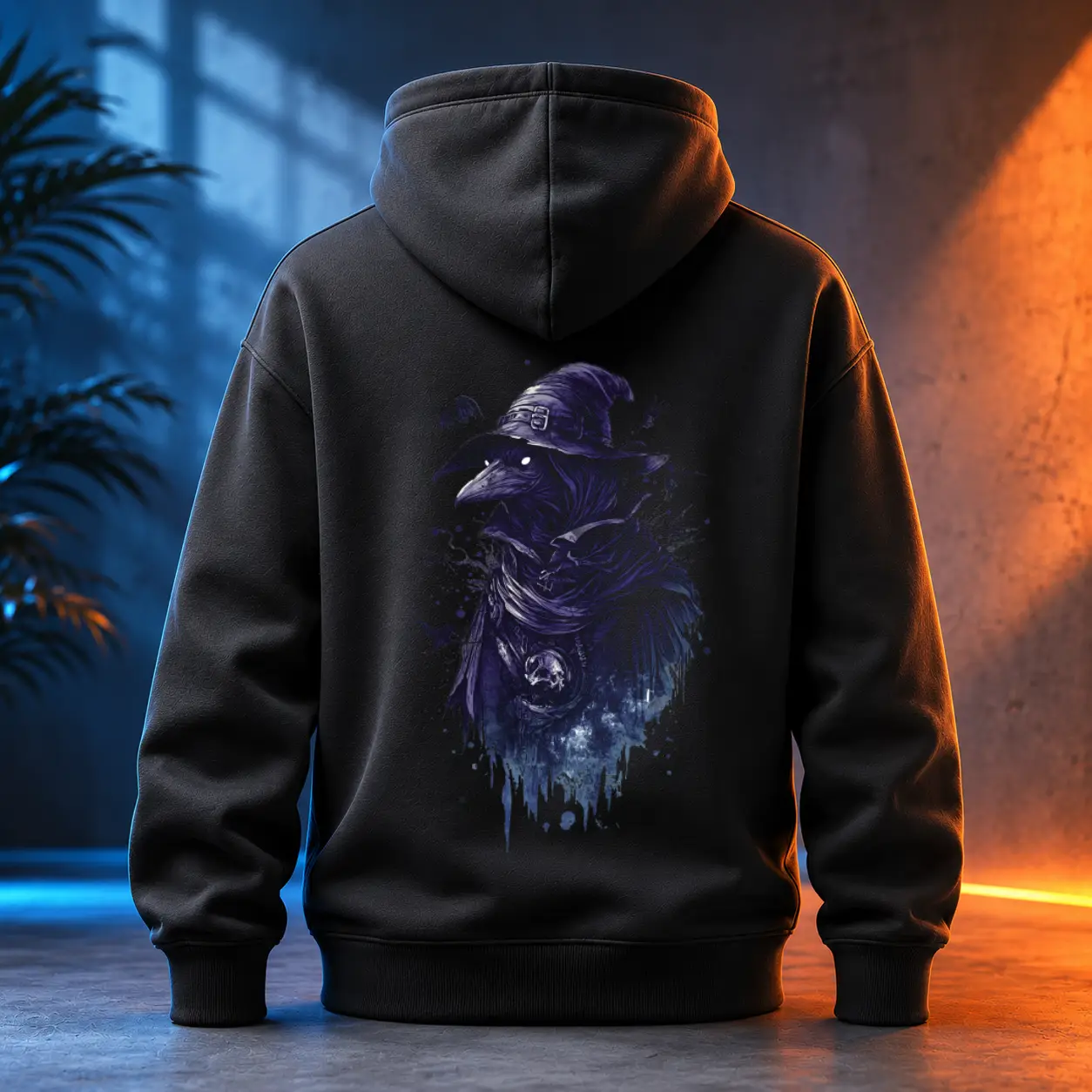 Unisex mikina - Prokletý Léčitel – Plague Doctor - Morový Doktor