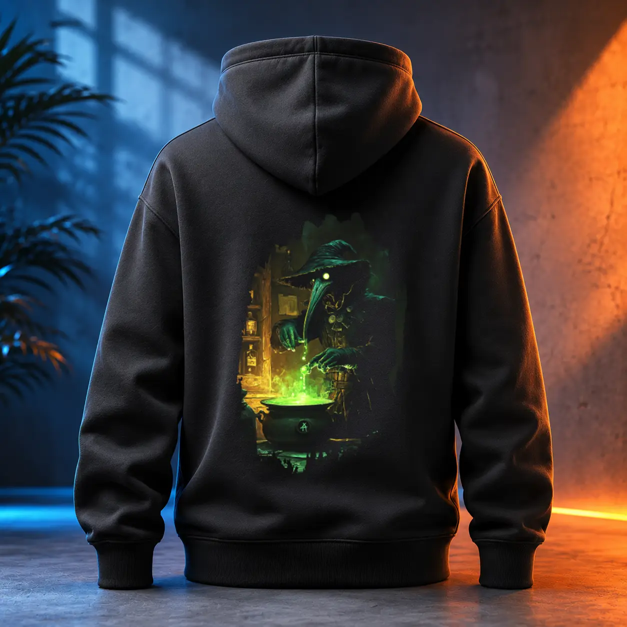 Unisex mikina - Šepot Nemocných – Plague Doctor - Morový Doktor