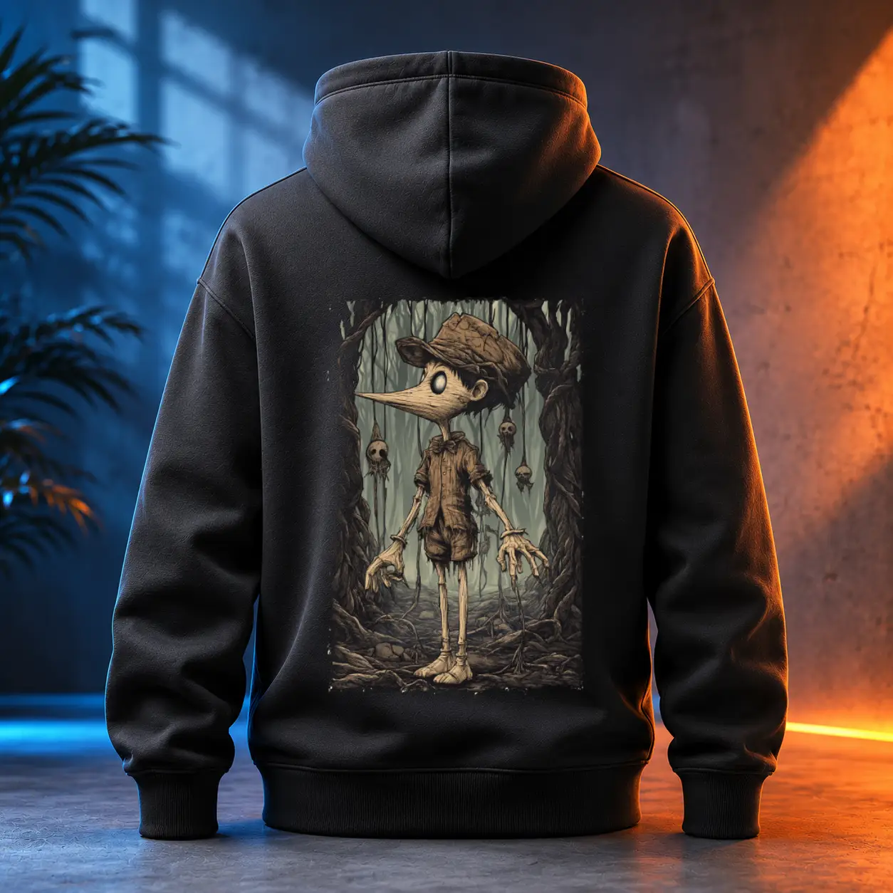 Unisex mikina - Pinocchio – Provázky Osudu