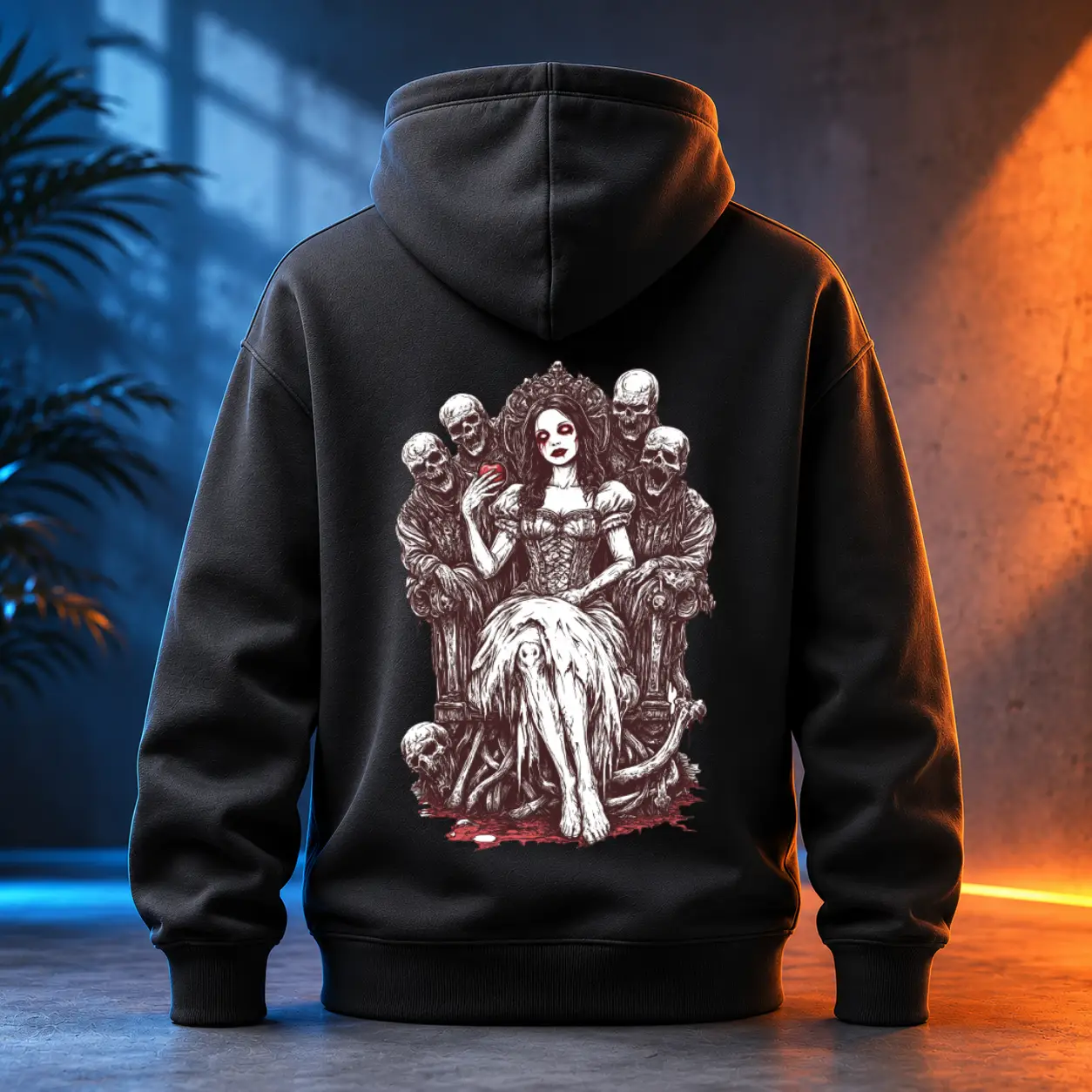 Unisex mikina - Sněhurka – Krvavá Královna
