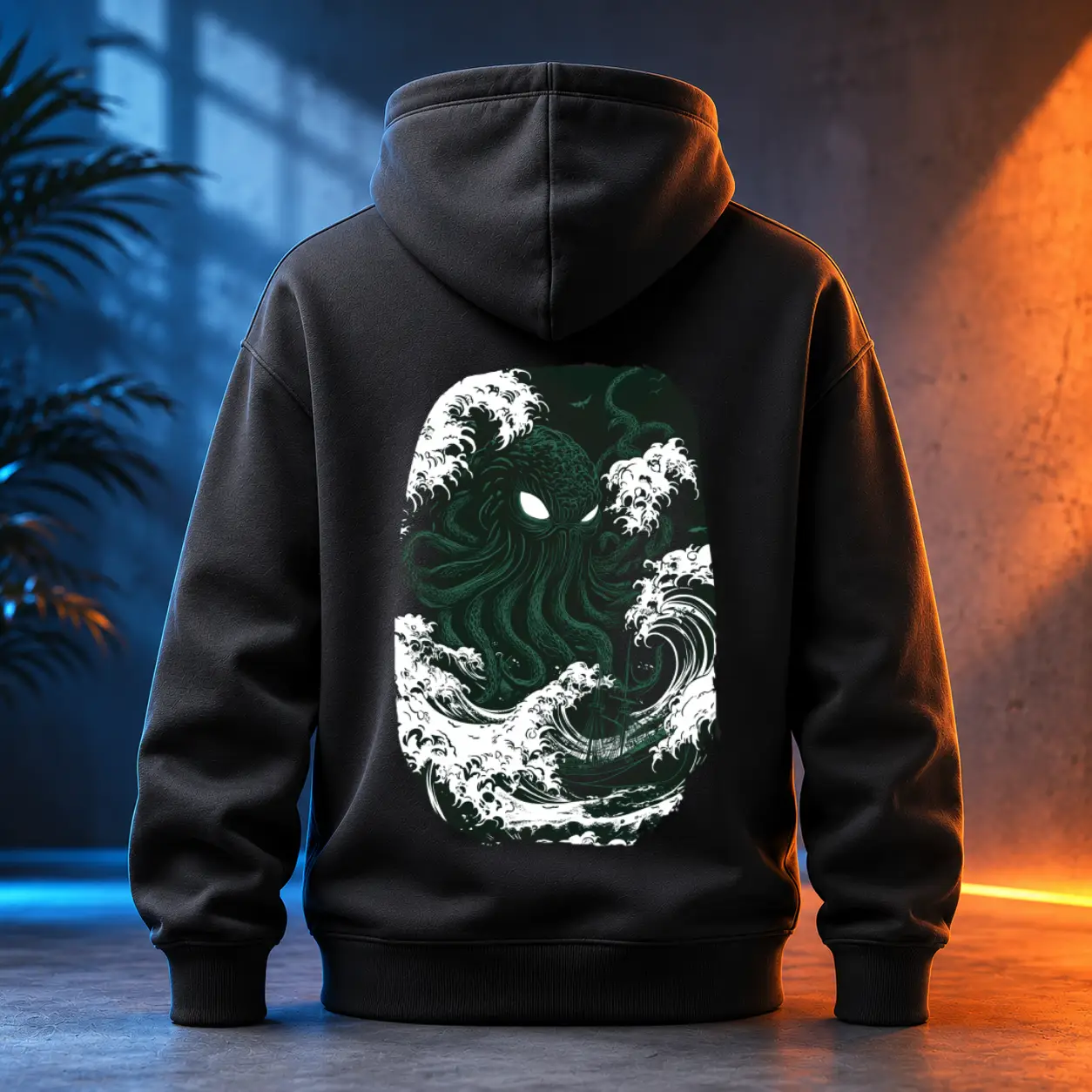 Unisex mikina - Kraken - Moře bez naděje