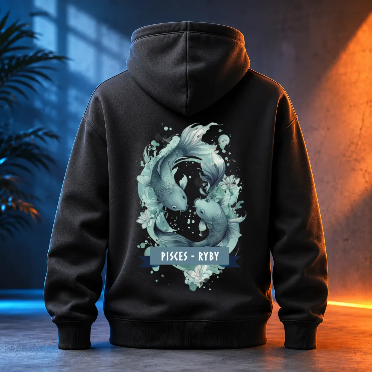 Unisex mikina - Ryby - Znamení zvěrokruhu