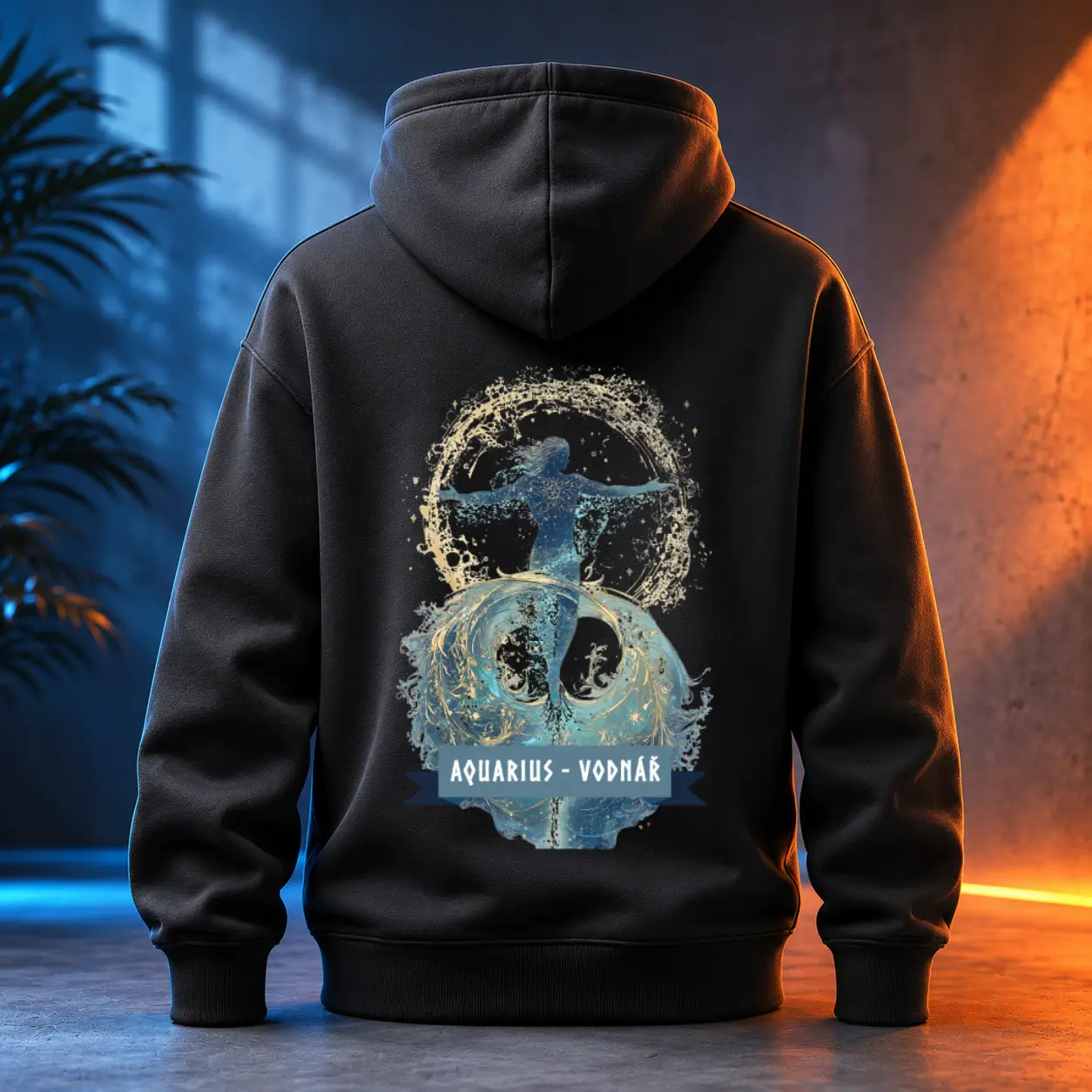 Unisex mikina - Vodnář - Znamení zvěrokruhu