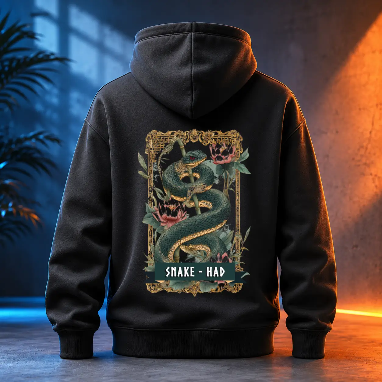 Unisex mikina - Had - Čínský zvěrokruh