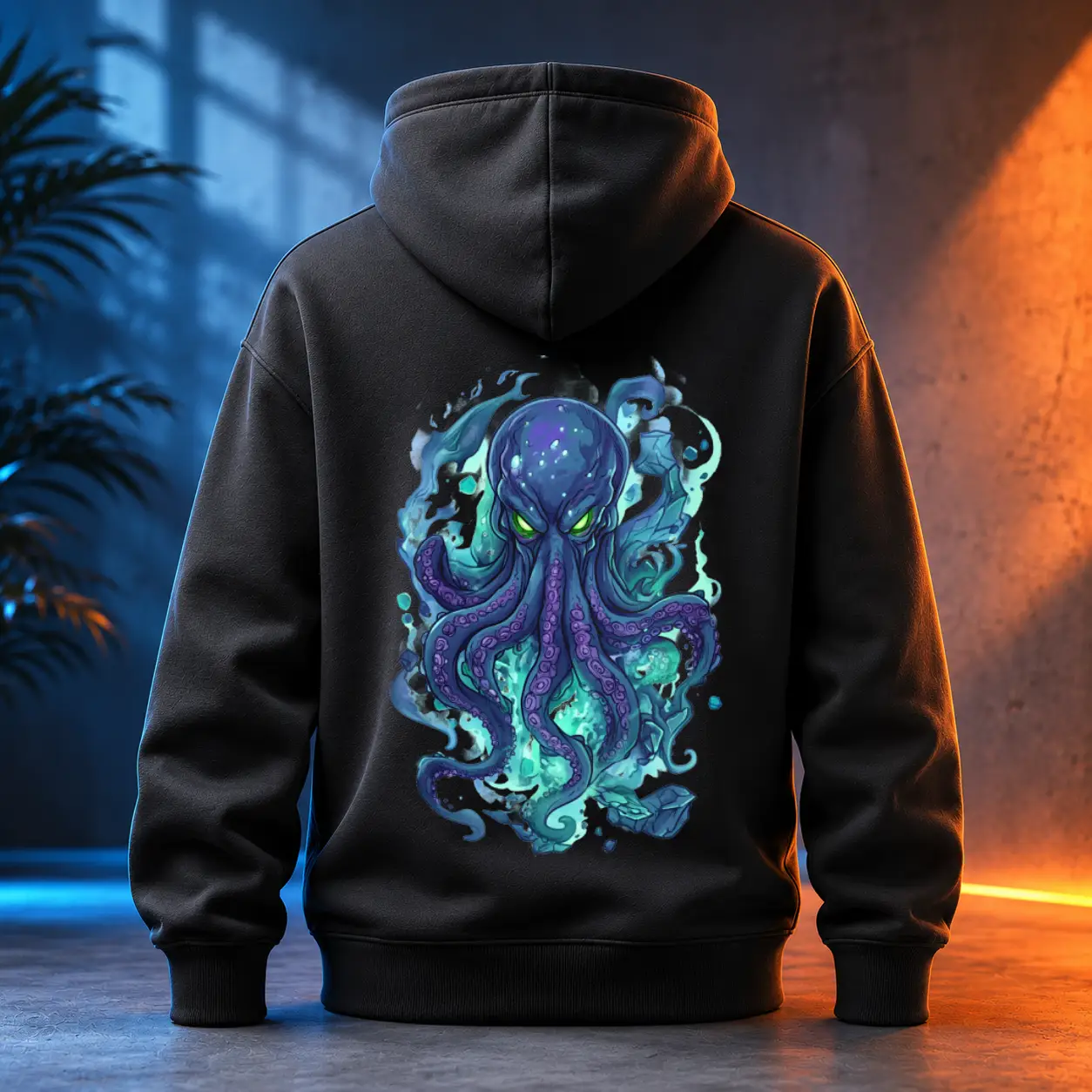 Unisex mikina - Cthulhu – Pohled z propasti