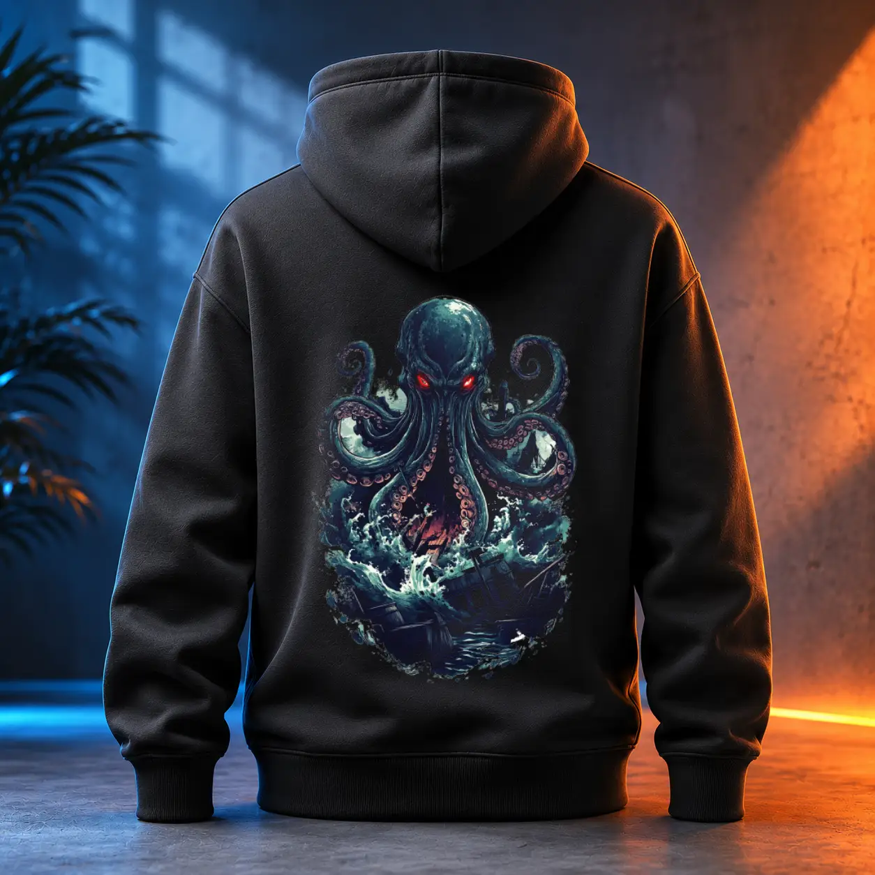 Unisex mikina - Kraken - Pohádka o temných hlubinách