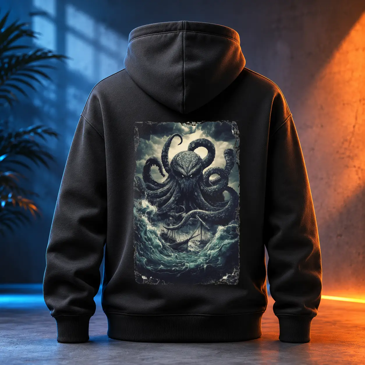 Unisex mikina - Kraken - Volání mořské bestie