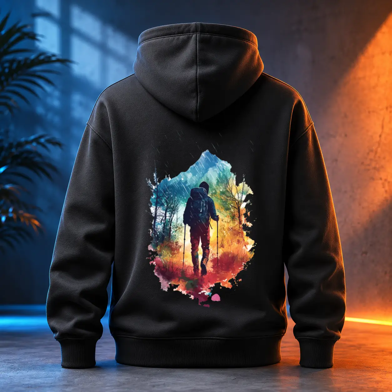 Unisex mikina - Bouřlivý trek - Svobodná příroda