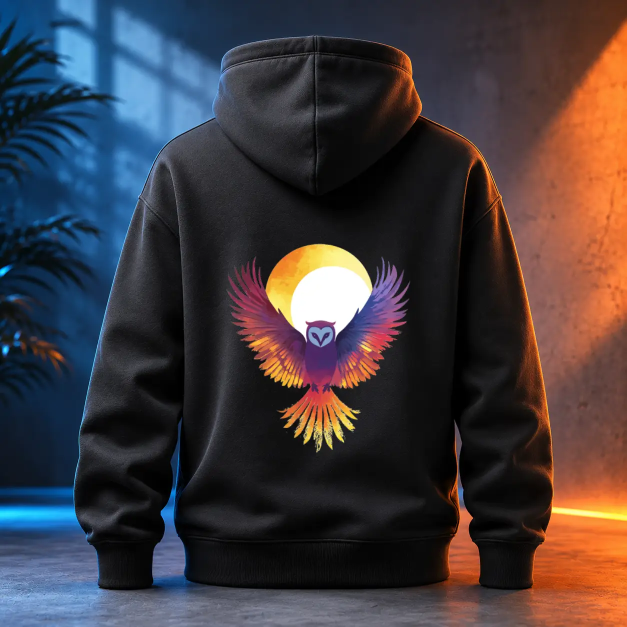 Unisex mikina - Křídla soumraku - Svobodná příroda