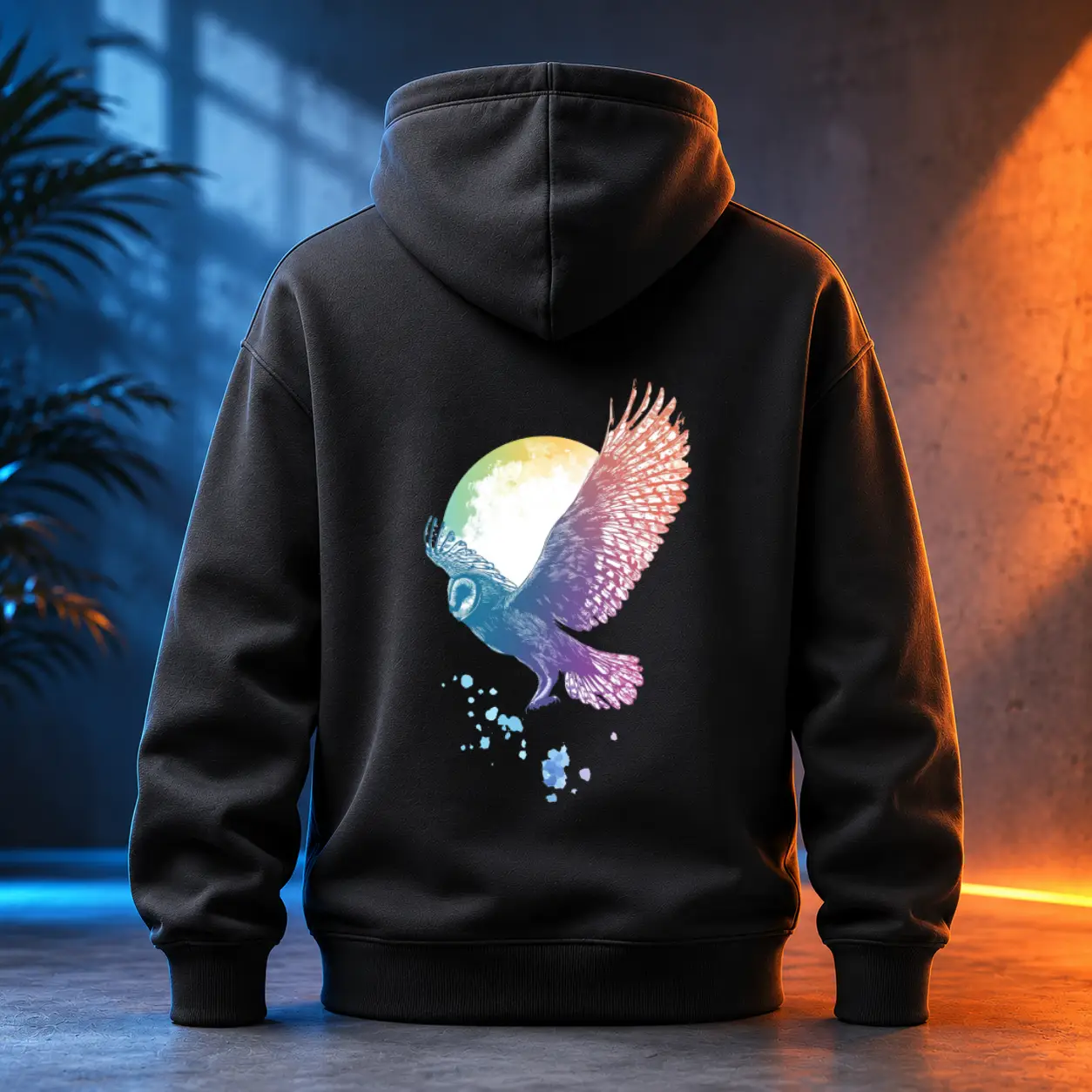 Unisex mikina - Volání sovy - Svobodná příroda