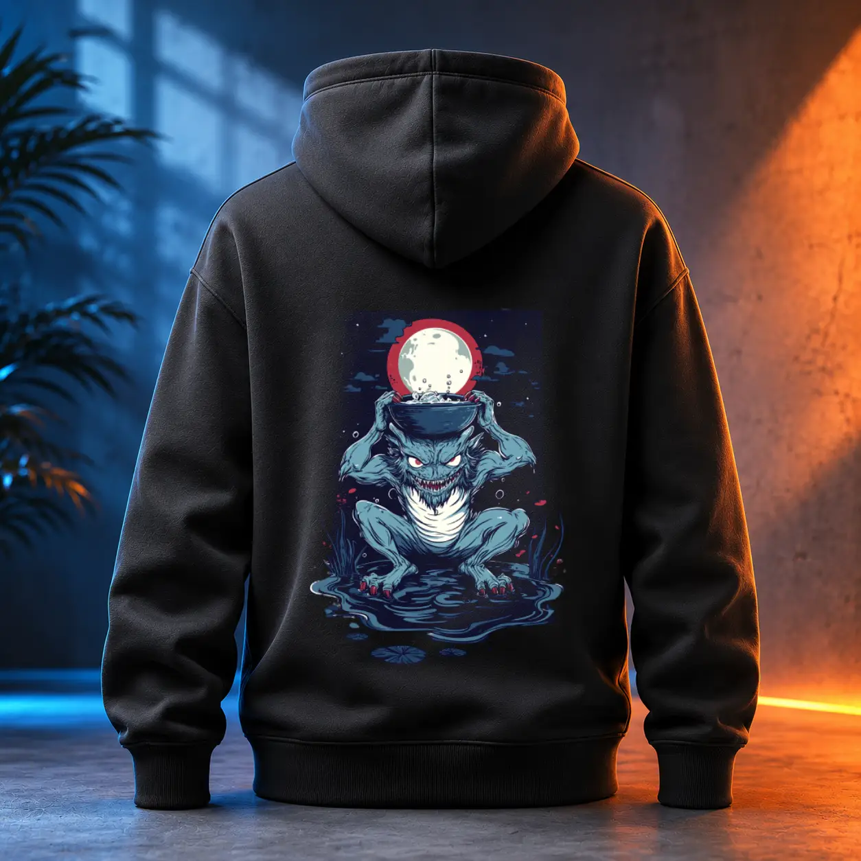 Unisex mikina - Kappa vylézá z vody