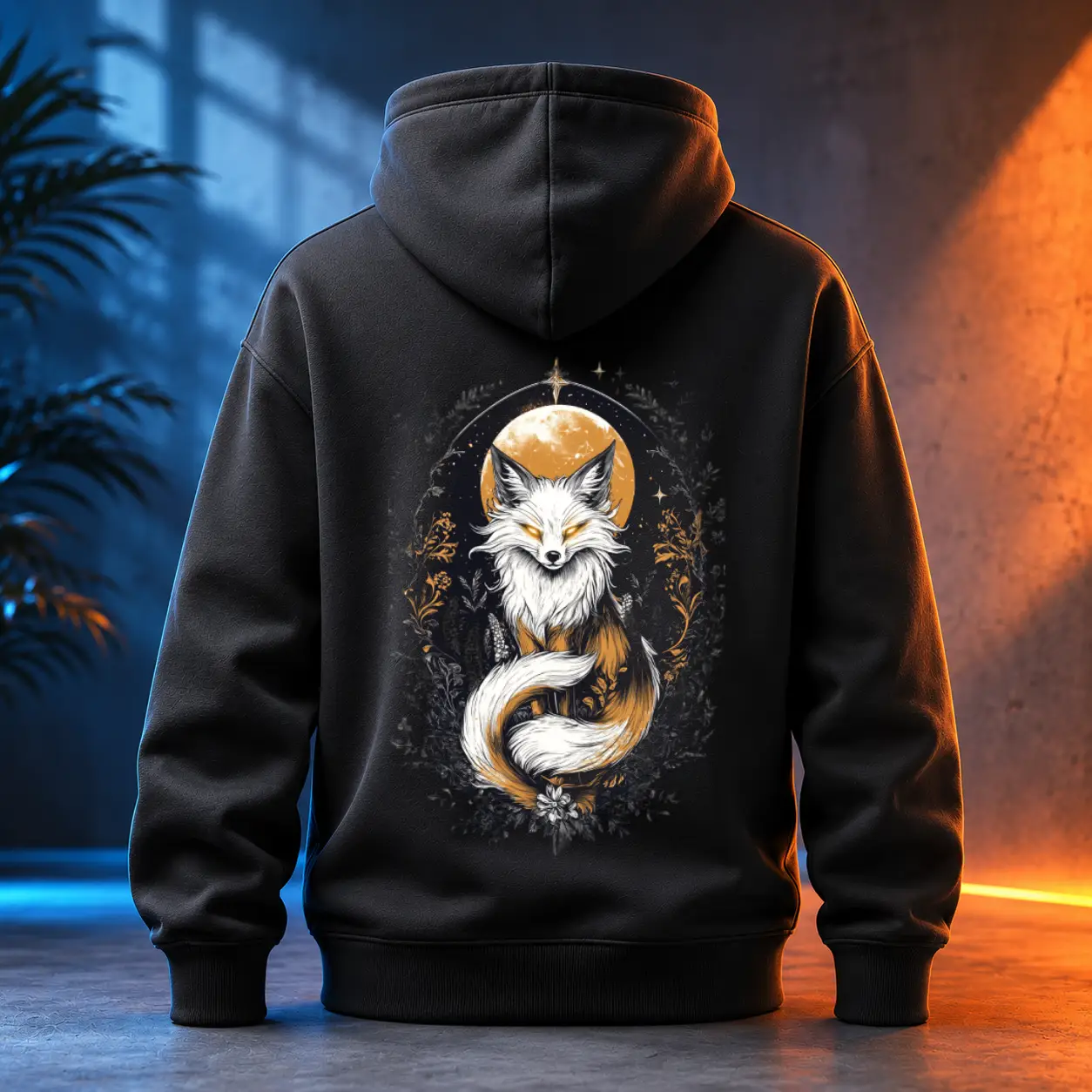 Unisex mikina - Kitsune poslední z devíti