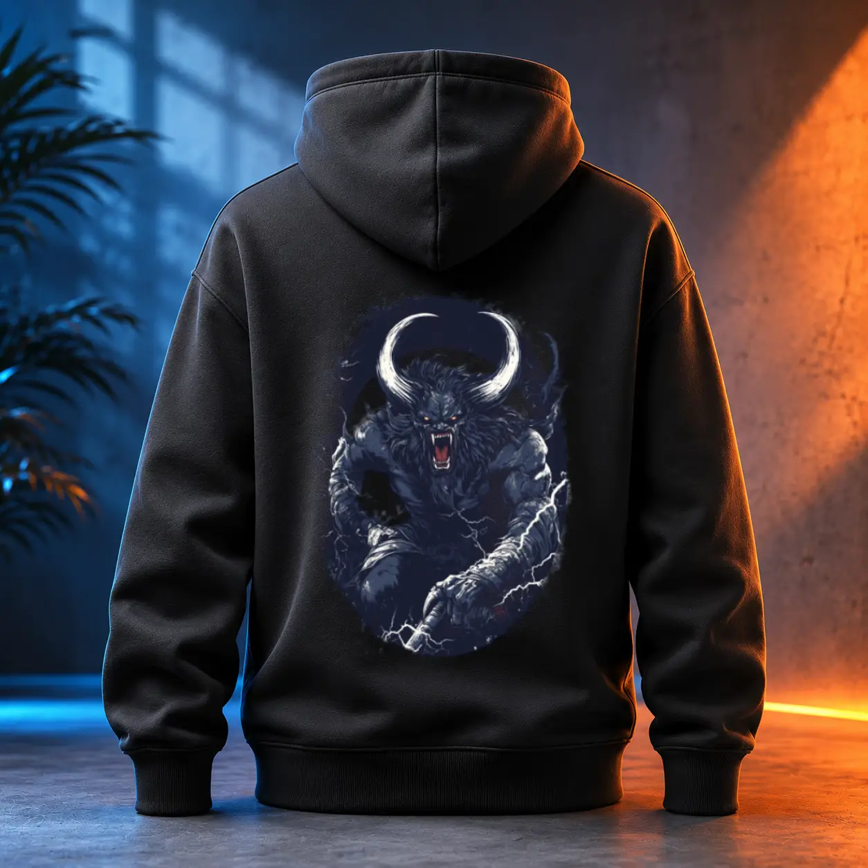 Unisex mikina - Oni pod měsícem