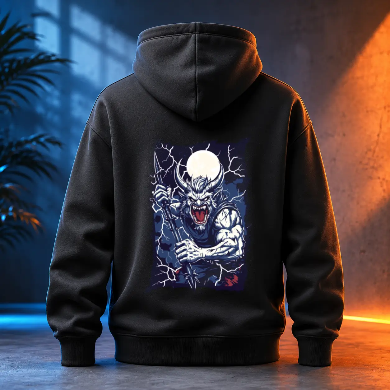 Unisex mikina - Oni zrozený z hněvu