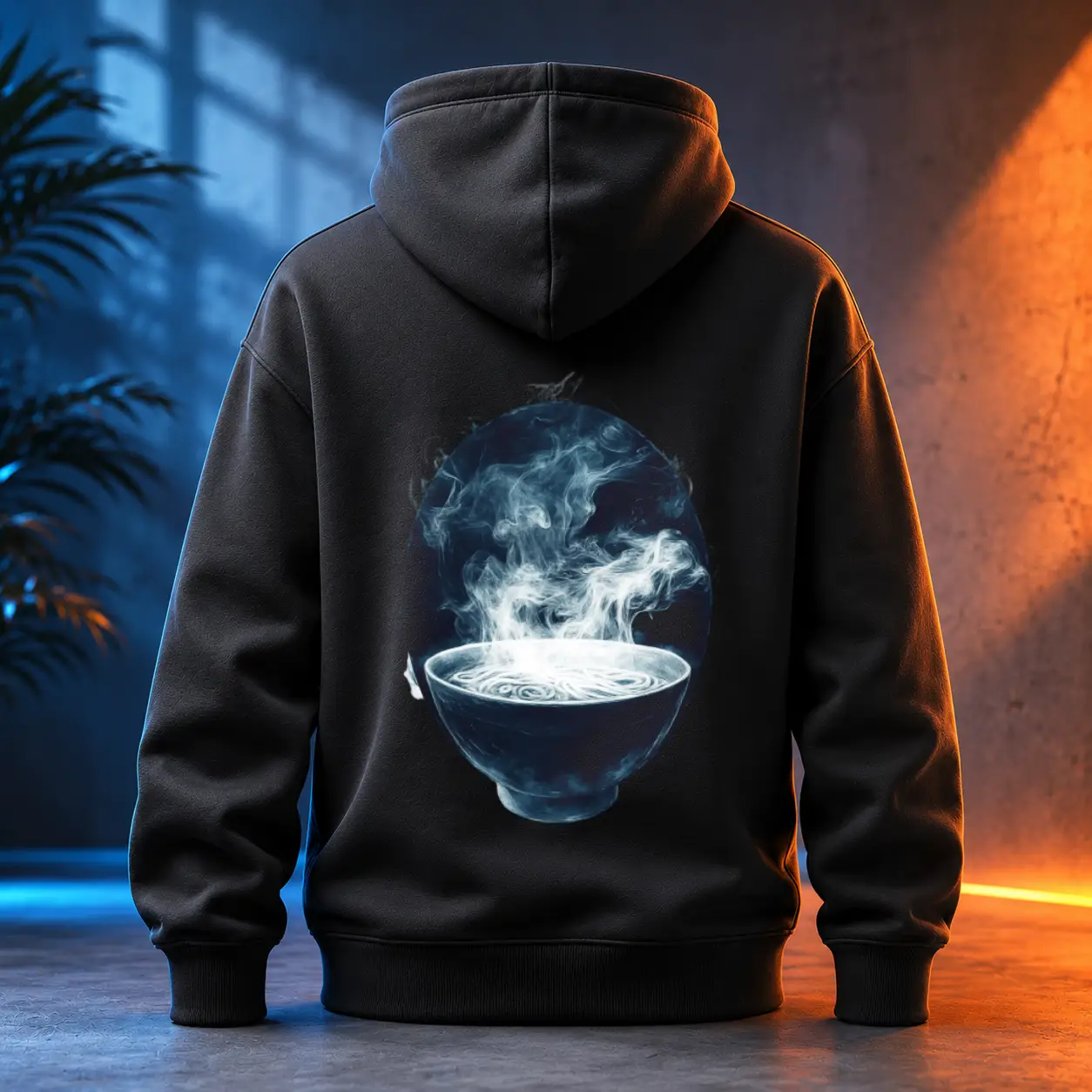 Unisex mikina - Ramen stoupající v páře