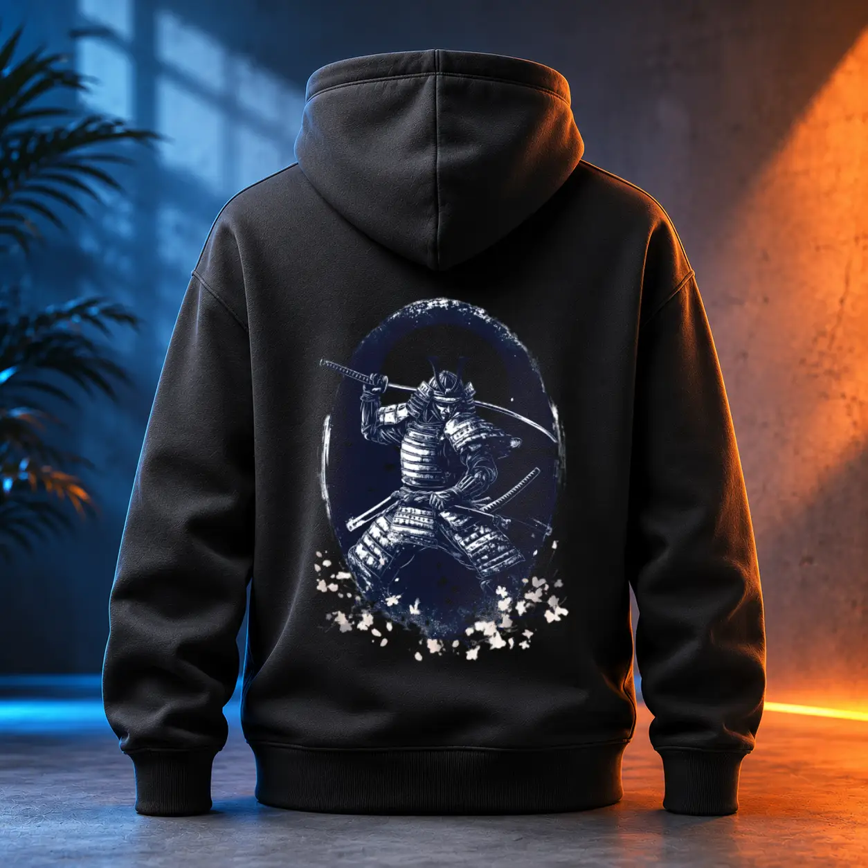 Unisex mikina - Samuraj krev na Sakuře