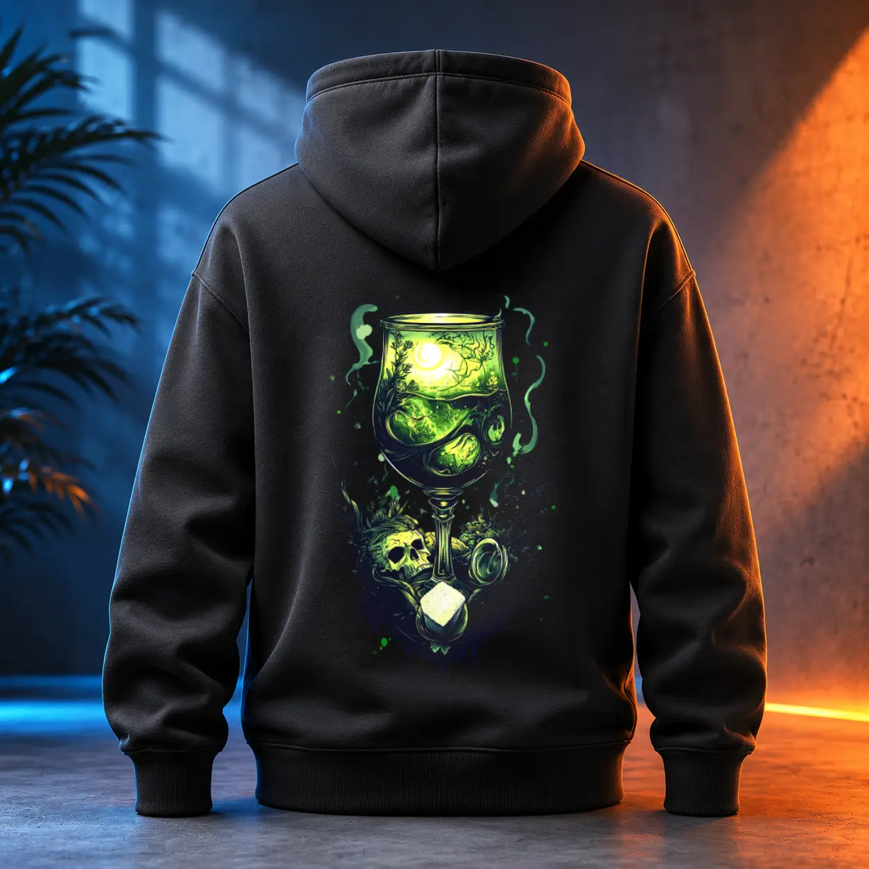 Unisex mikina - Absinth zelený sen