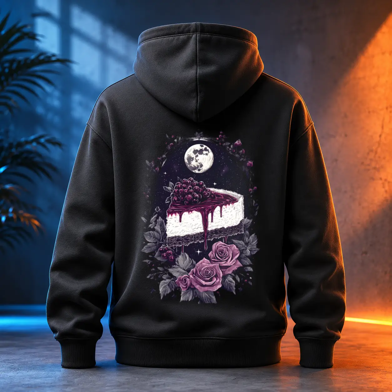 Unisex mikina - Cheesecake lesní vzpomínka