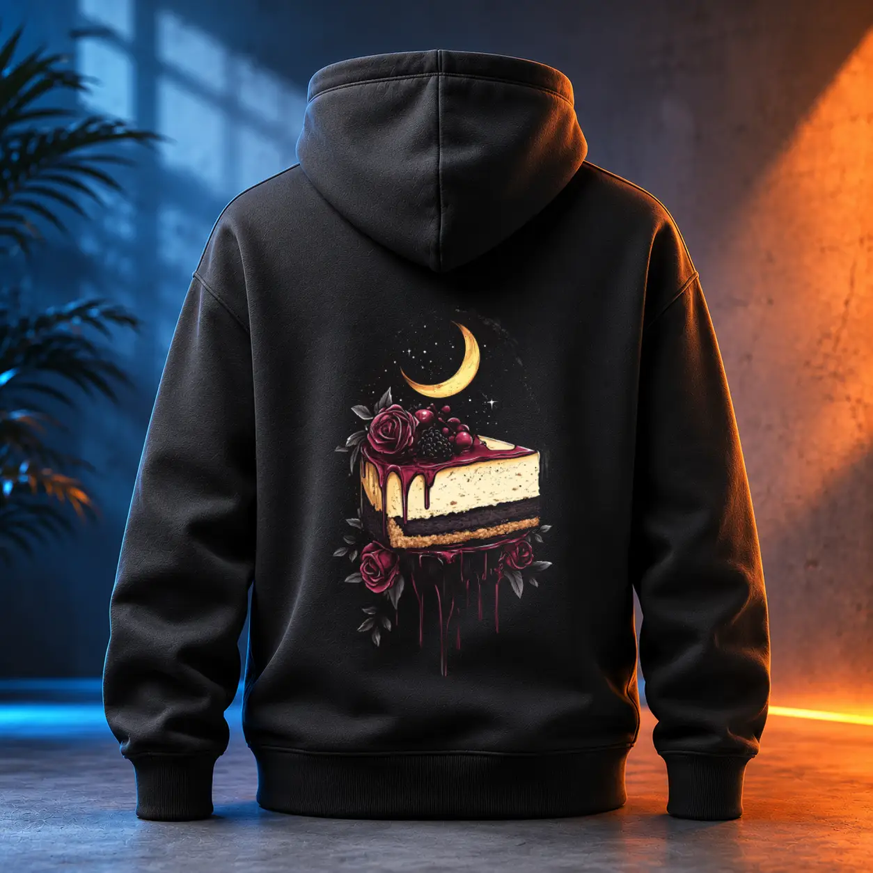 Unisex mikina - Cheesecake sametový sen