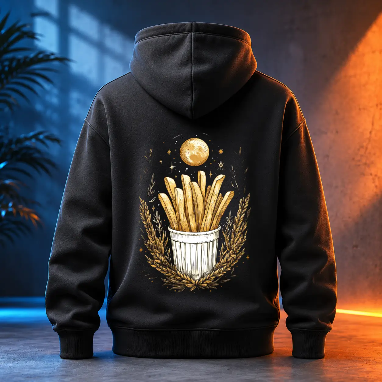 Unisex mikina - Hranolky křupavý sen