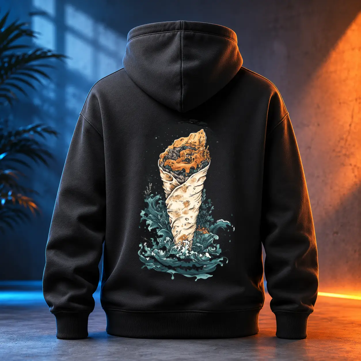Unisex mikina - Kebab voní kořením