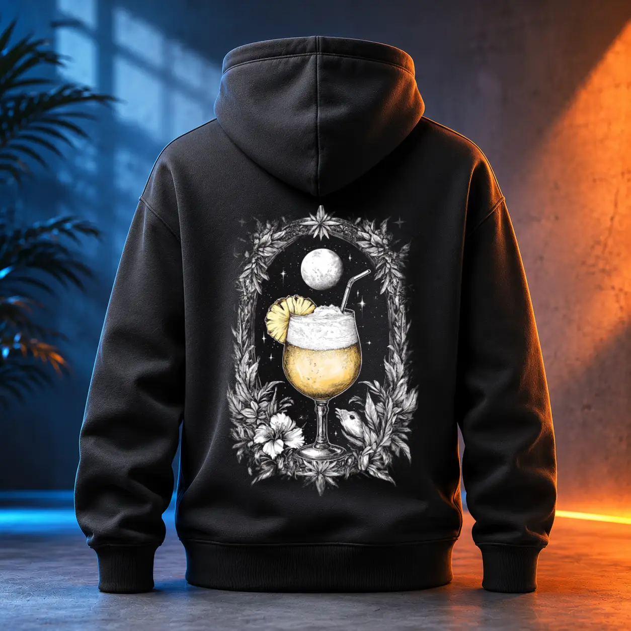 Unisex mikina - Piňa Colada sladký ostrov