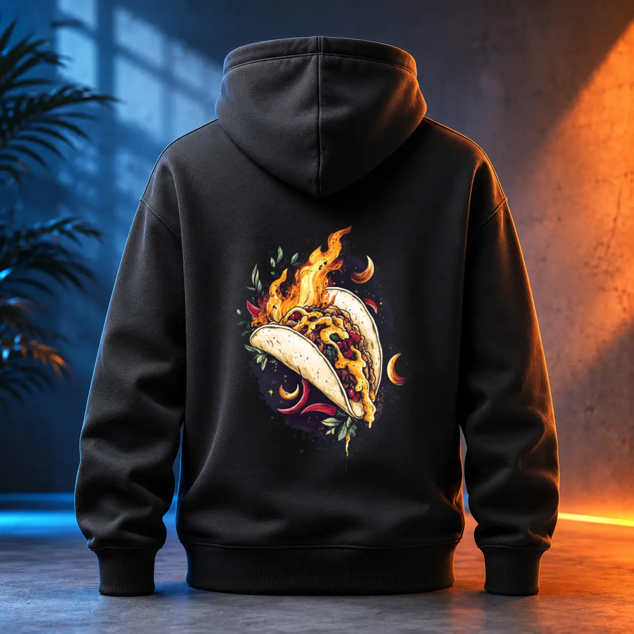 Unisex mikina - Taco první sousto