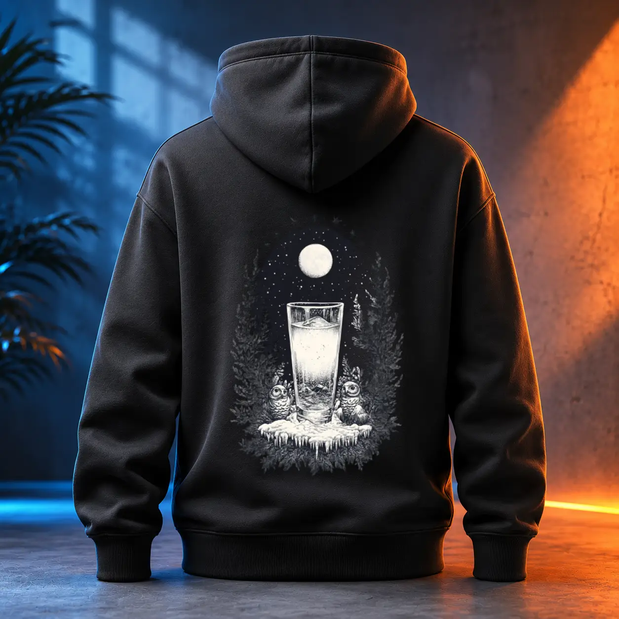 Unisex mikina - Vodka krišťálová noc