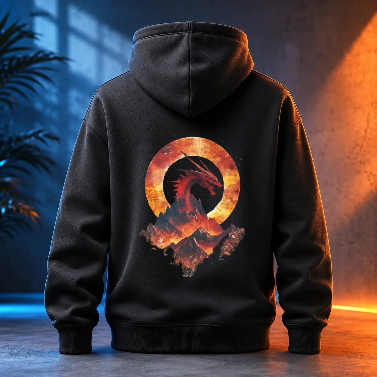 Unisex mikina - Drak horský titan